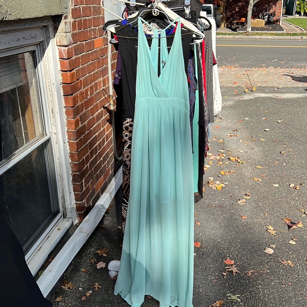 Express Sheer Maxi Dress